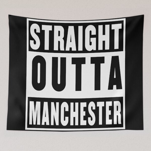 Item preview, straight outta manchester  designed and sold by fooleproof.