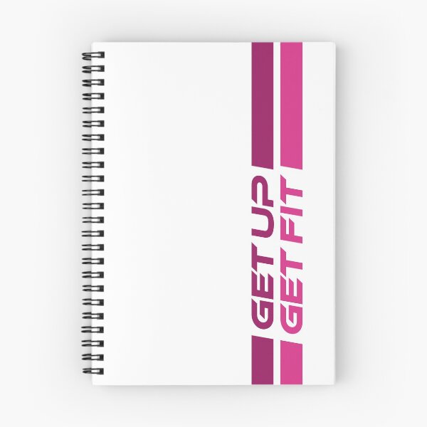Item preview, GET UP GET FIT (Pink) designed and sold by STUDIO-72.