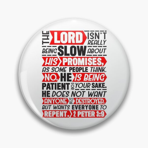 Item preview, 2 Peter 3:9 designed and sold by plushism.