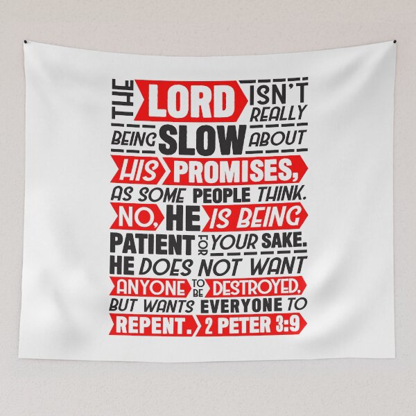 Item preview, 2 Peter 3:9 designed and sold by plushism.