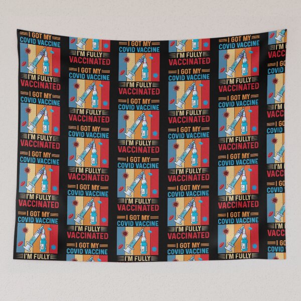 Item preview, I am VACCINATED!- Covid 19 vaccination gift idea designed and sold by BRtisticDesigns.