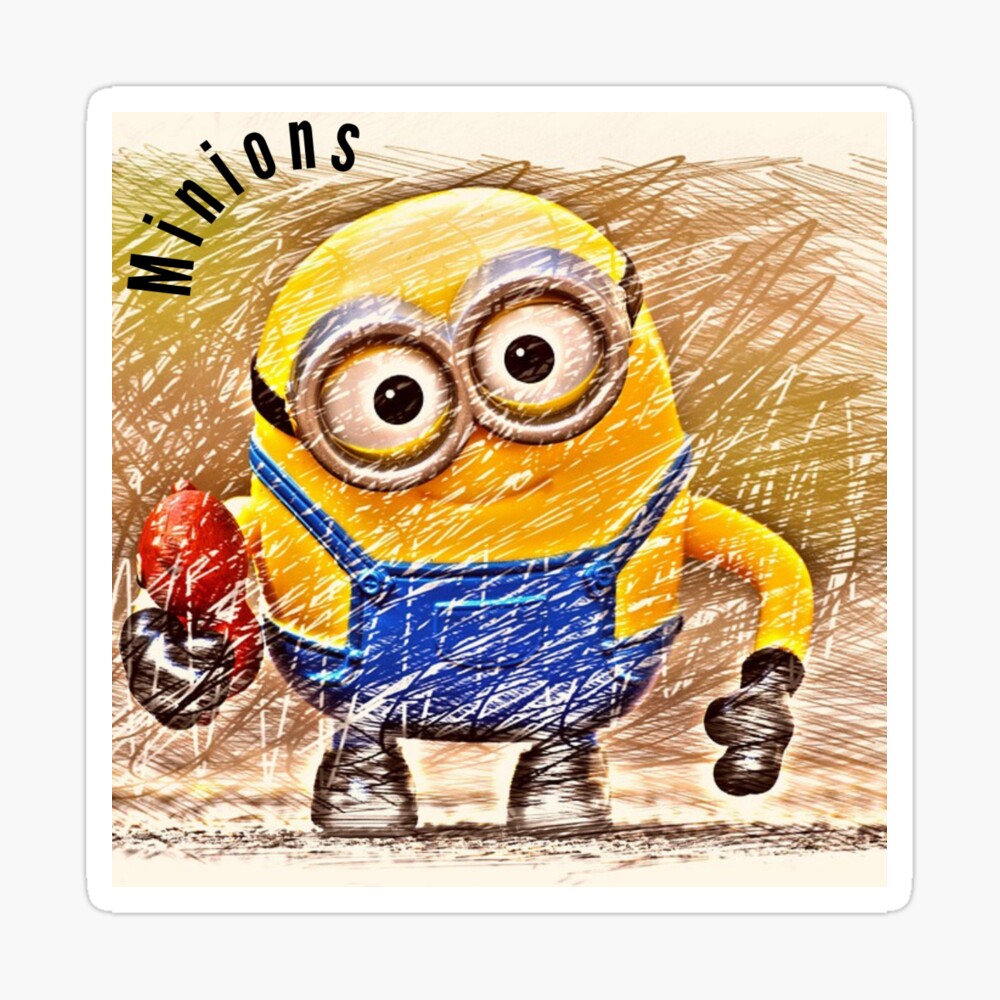 Minion Lover Drawstring Bag for Sale by bestsavestore