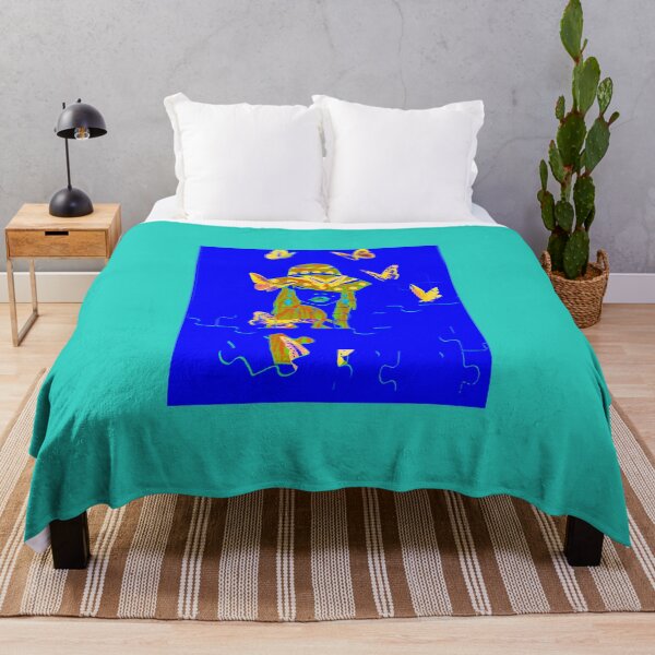 Item preview, Woman and butterflies - ultraviolet graphic designed and sold by VandArts.