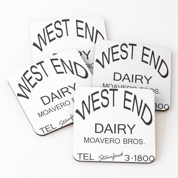 Item preview, West End Dairy designed and sold by Amanda Vontobel Photography/Random Fandom Stuff.