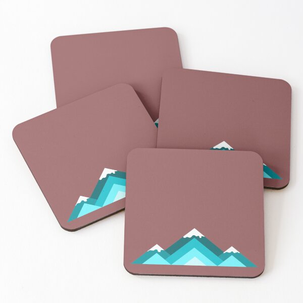 Item preview, Mountains pattern with snow designed and sold by AK1Shirts.