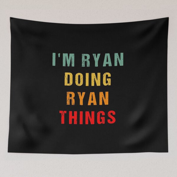 Item preview, I'm Ryan Doing Ryan Things Vintage Funny Men's Name designed and sold by midodesign20.
