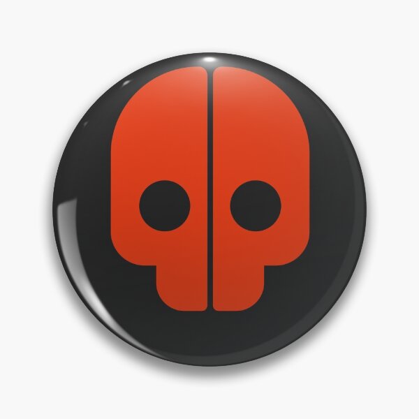 Item preview, Love Death and Robots Split Skull Emoji designed and sold by ClickAlt.