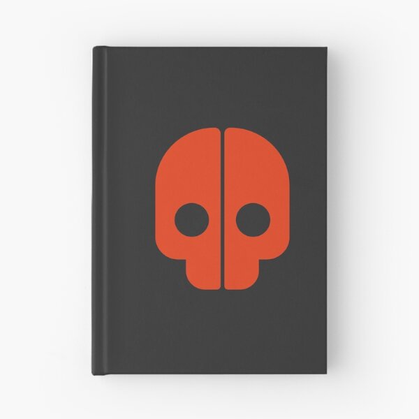 Item preview, Love Death and Robots Split Skull Emoji designed and sold by ClickAlt.