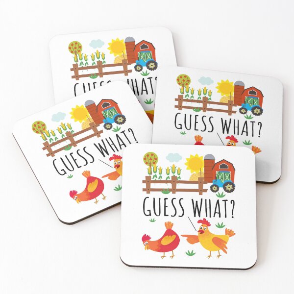 Item preview, Guess What Chicken Butt Joke designed and sold by Maria Garcia.