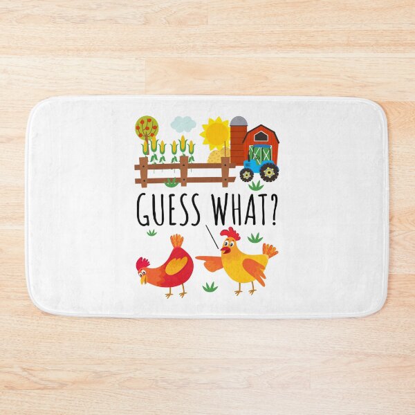 Item preview, Guess What Chicken Butt Joke designed and sold by Maria Garcia.