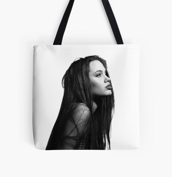 Angelina Jolie Tote Bag by PaolArtist