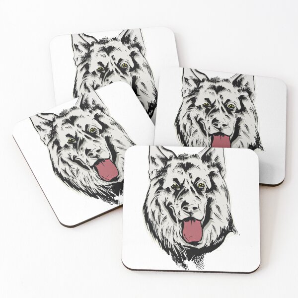 Item preview, A German Shepherd Head Sketch. designed and sold by ajtechdesigns.