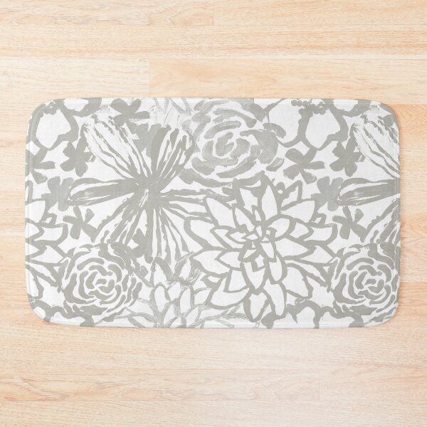 Item preview, Brushstroke Bloom - Zinc designed and sold by nickneuman101.