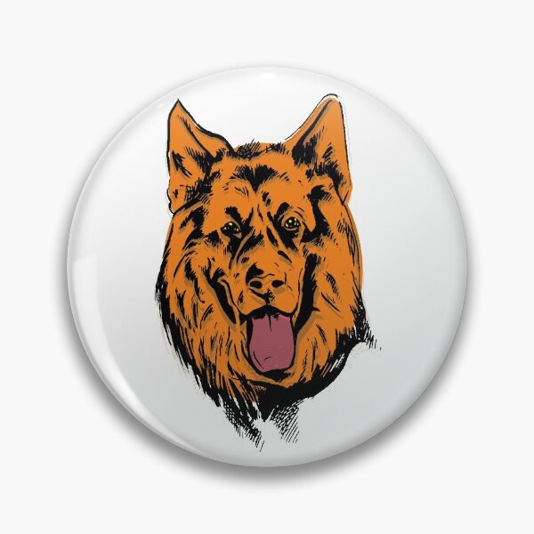 Item preview,  A German Shepherd Head Sketch. designed and sold by ajtechdesigns.