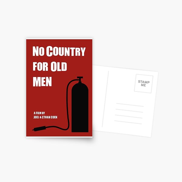 Item preview, No Country For Old Men film poster designed and sold by PolarDesigns.