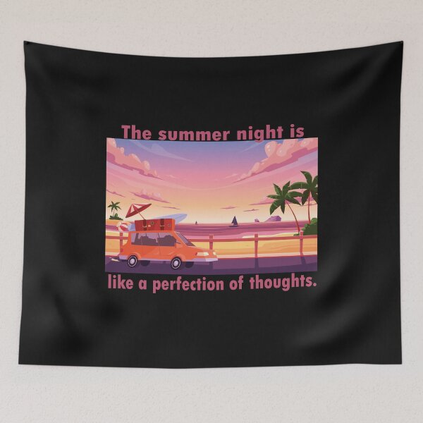 Item preview, The summer night is like a perfection of thought. designed and sold by DopeDesign111.