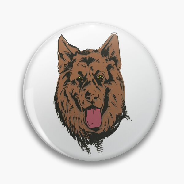 Item preview,  A German Shepherd Head Sketch. designed and sold by ajtechdesigns.