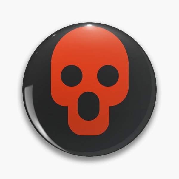 Item preview, Love Death and Robots Screaming Skull Emoji designed and sold by ClickAlt.