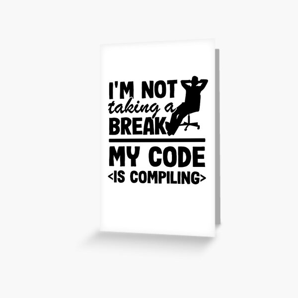 Im A Programmer I Can't Fix Your Printer Greeting Card for Sale