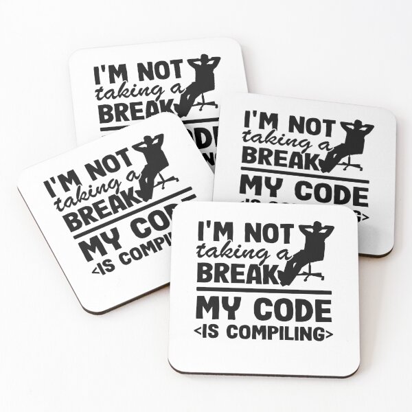 Item preview, Code Is Compiling Programmer Software Developer Gift Funny designed and sold by Stronzi.