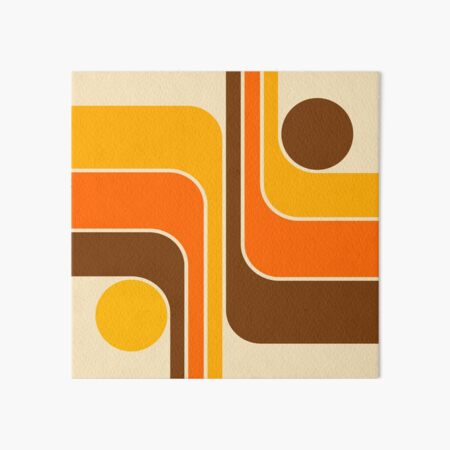 Item preview, Retro Geometric Design 644 designed and sold by tonymagnerart.