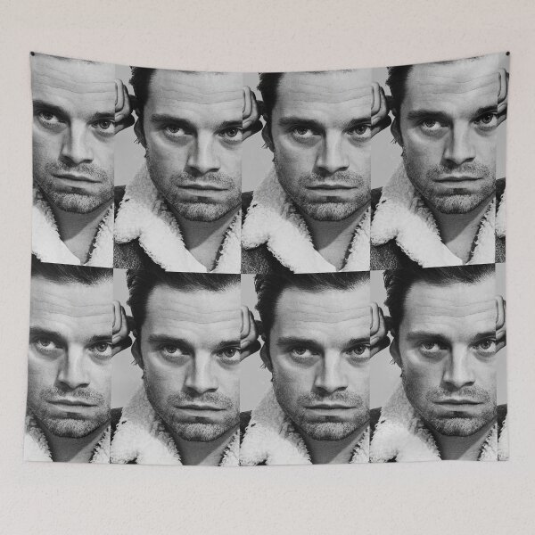 Item preview, Sebastian Stan Blankets | sebastian stan merchandise| Sebastian Stan iphone Cases designed and sold by momenus.