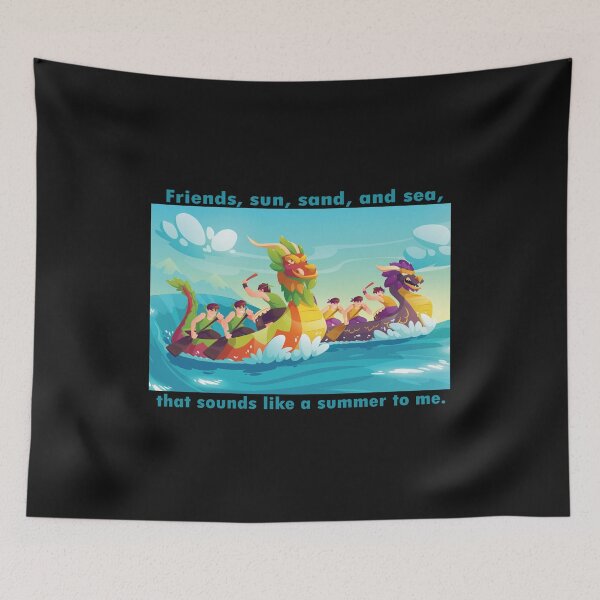 Item preview, Friends, sun, sand, and sea, that sounds like a summer to me. designed and sold by DopeDesign111.