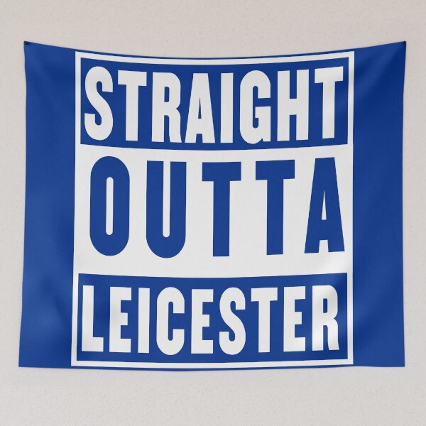 Item preview, straight outta leicester blue designed and sold by fooleproof.