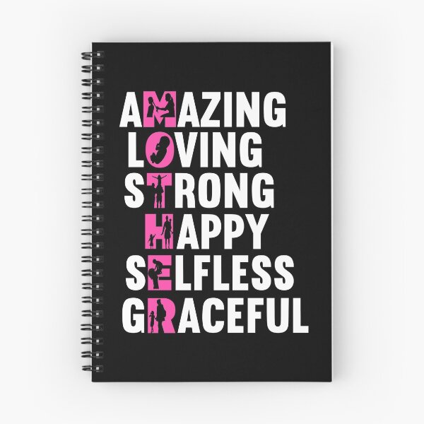 Item preview, Amazing Loving Strong Happy Selfless Graceful,Mom Shirt, Mama Shirt, Amazing Mother, Mother's Day Gift,Mom Gifts designed and sold by plussorn.