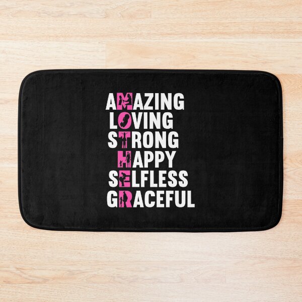 Item preview, Amazing Loving Strong Happy Selfless Graceful,Mom Shirt, Mama Shirt, Amazing Mother, Mother's Day Gift,Mom Gifts designed and sold by plussorn.