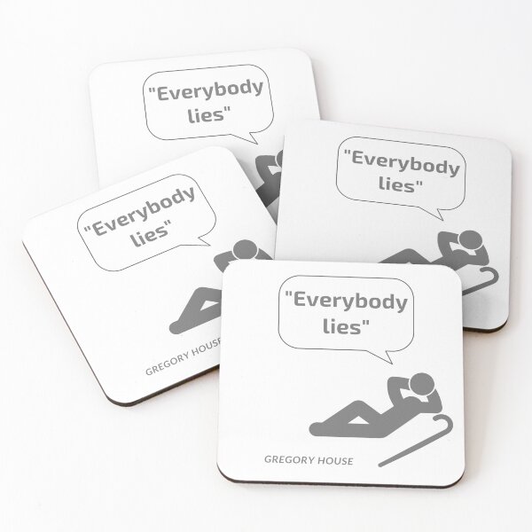 Item preview, Everybody Lies designed and sold by Tendência Ninja.