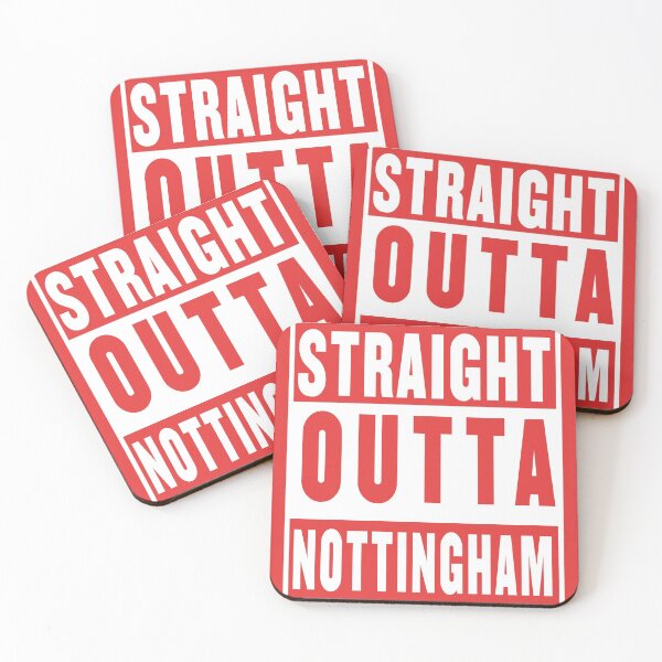 Item preview, straight outta nottingham red designed and sold by fooleproof.