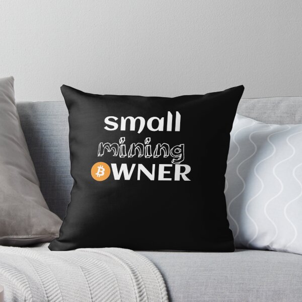 Item preview, Small Mining Owner Bitcoin Crypto Gift designed and sold by MoTeesMo.