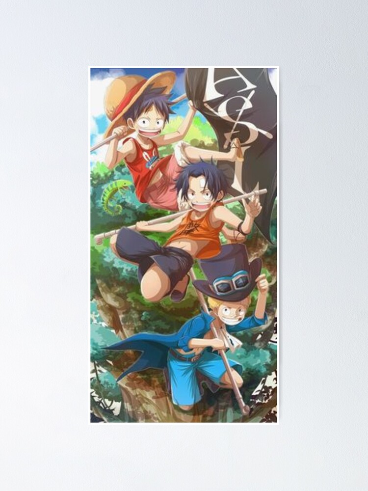 Poster One Piece - Ace Sabo Luffy  Wall Art, Gifts & Merchandise
