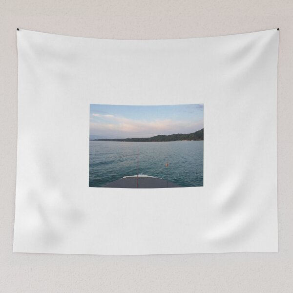 Item preview, Torch lake sunrise fishing designed and sold by JuliVogel.