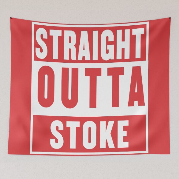 Item preview, straight outta stoke red designed and sold by fooleproof.