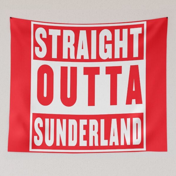 Item preview, straight outta sunderland red designed and sold by fooleproof.