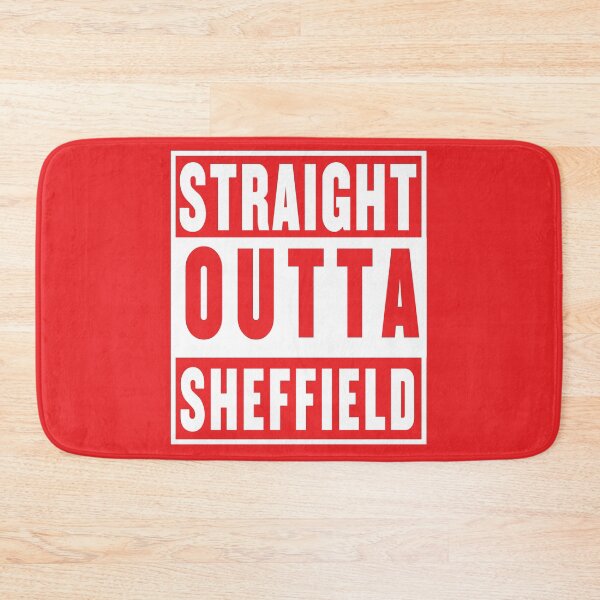 Item preview, straight outta sheffield red designed and sold by fooleproof.