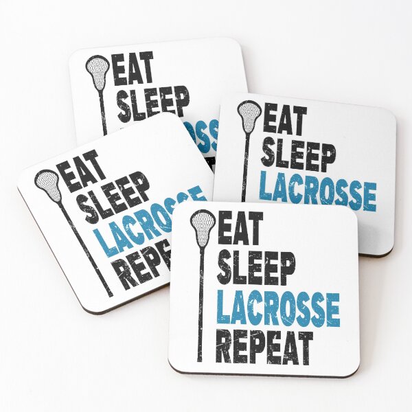 Item preview, Eat. Sleep. Lacrosse. Repeat. Lacrosse Design designed and sold by Teebubbleuk.