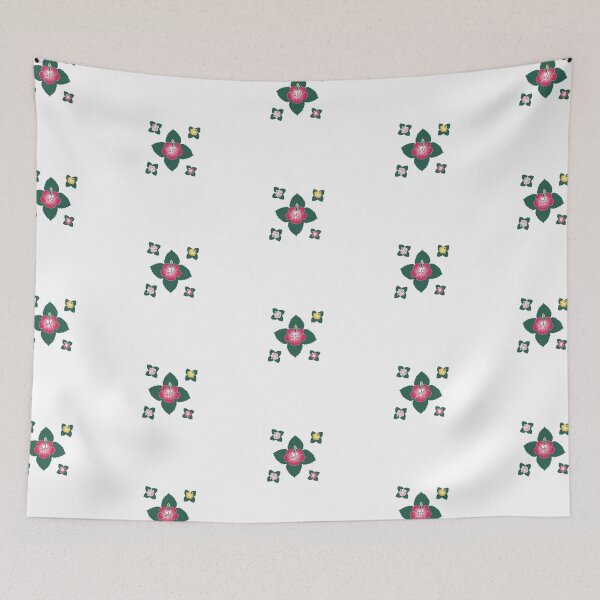 Item preview, Hibiscus flower pattern (ava jules) designed and sold by sam0471.