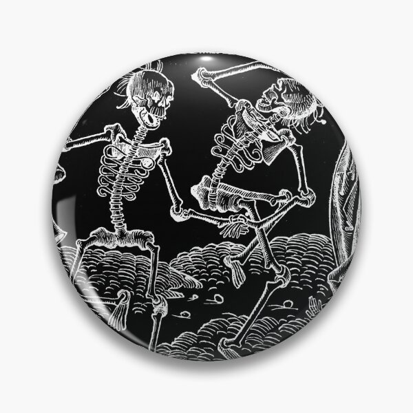 Aperçu de l'œuvre Danse Macabre IX (Squelettes dansants) créée et vendue par AnnieBolton.