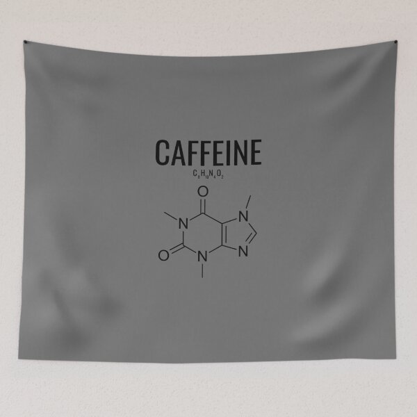 Item preview, Caffeine Molecule designed and sold by Minimalist Quotes and Sayings.