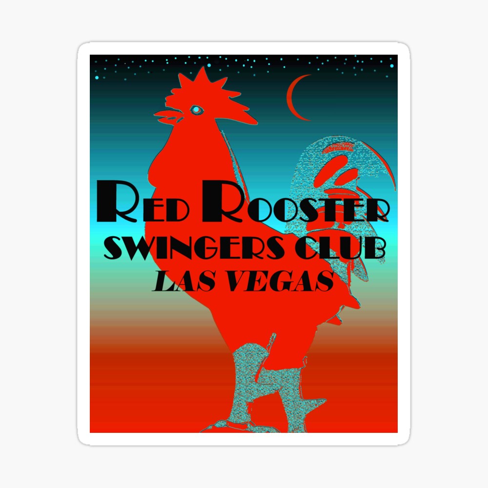 Póster for Sale con la obra «Red Rooster Swingers Club Las Vegas» de David Lee Thompson Redbubble
