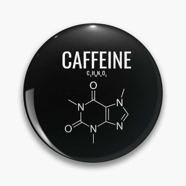 Item preview, Caffeine Molecule designed and sold by Minimalist Quotes and Sayings.