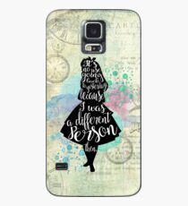 Alice - ich war damals eine andere Person Hülle & Klebefolie für Samsung Galaxy