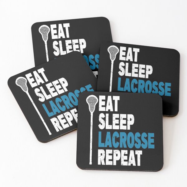 Item preview, Eat. Sleep. Lacrosse. Repeat. Lacrosse Design designed and sold by Teebubbleuk.