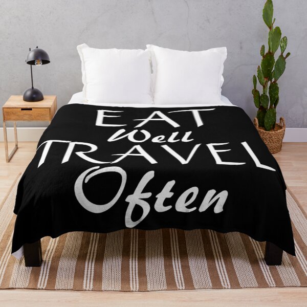 Item preview, Eat Well Travel Often designed and sold by Gmaish.