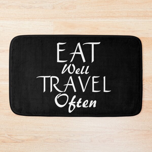 Item preview, Eat Well Travel Often designed and sold by Gmaish.