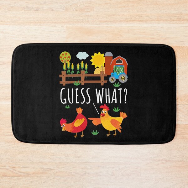 Item preview, Guess What Chicken Butt, Funny Farming Joke designed and sold by Maria Garcia.