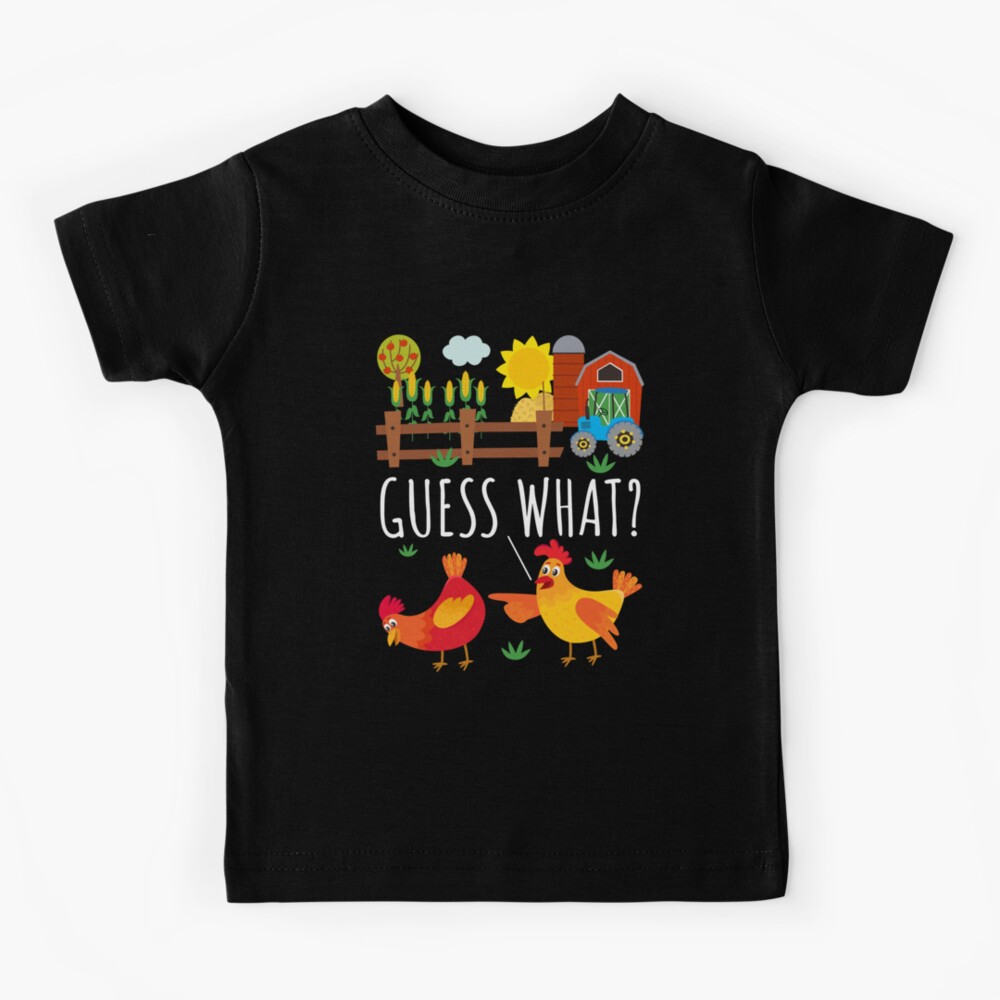 Guess What? Chicken Butt, Funny Chicken Design, Cute Chicken, Kids